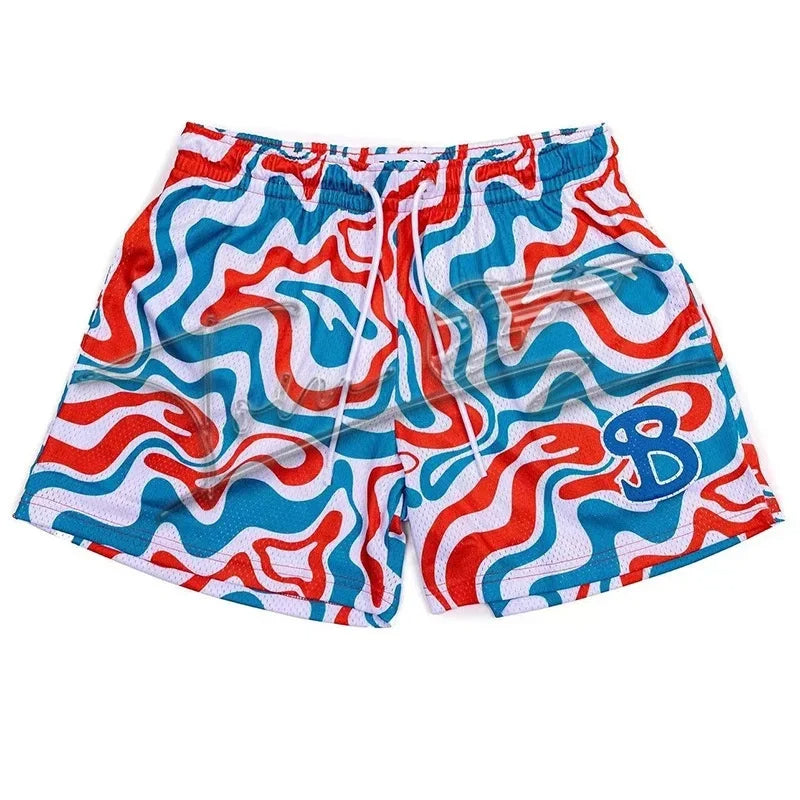 BKTSQD Gym Short Men/Women - Mesh, Gym, Comfortable, Breathable, Stretchy