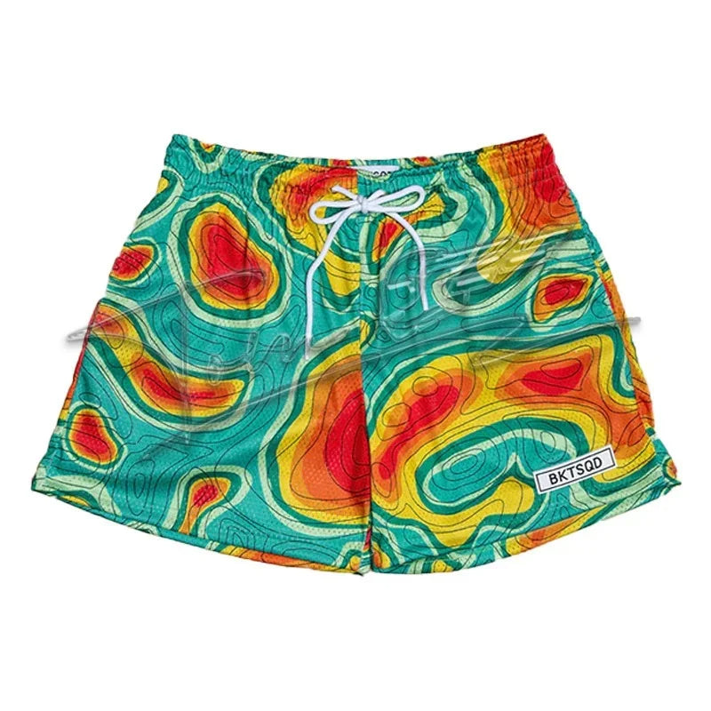 BKTSQD Gym Short Men/Women - Mesh, Gym, Comfortable, Breathable, Stretchy