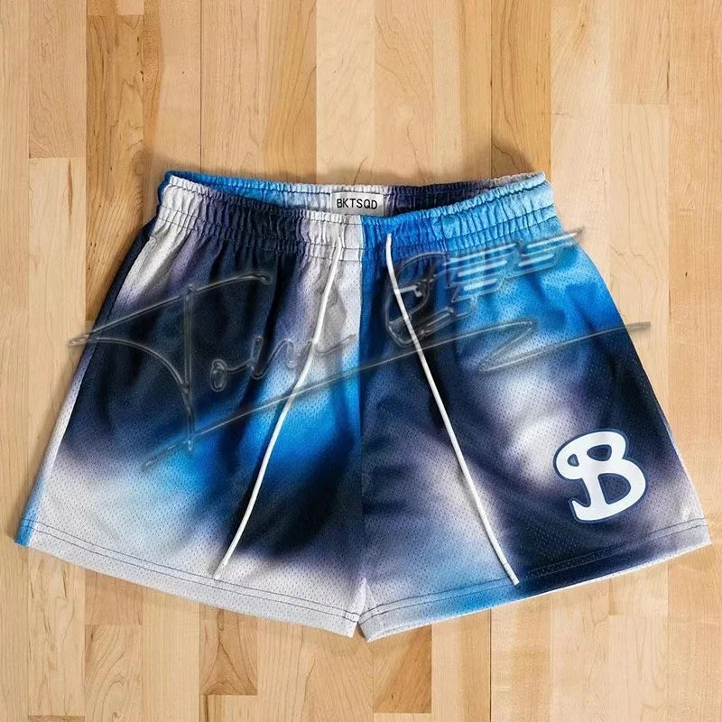 BKTSQD Gym Short Men/Women - Mesh, Gym, Comfortable, Breathable, Stretchy